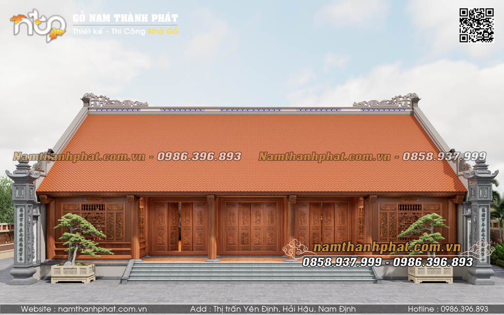 Nhà gỗ 5 gian được rất nhiều gia chủ ưa chuộng